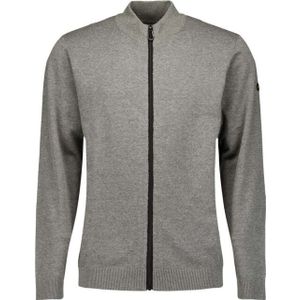 No Excess Cardigan 2 coloured melange grey melange