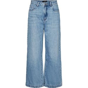 Vero Moda - Vmkathy - Jeans - Blue Denim - Wide Cropped