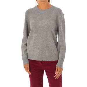 Napapijri - Gebreide Trui - Grijs - Wol - Ronde Hals