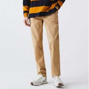Lacoste - Slim Fit Stretch Gabardine - Chino Broek - Beige