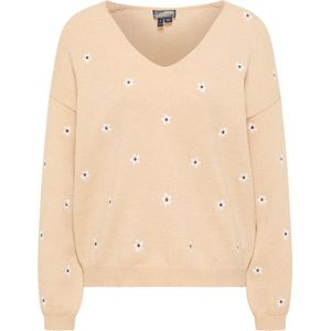 Dreimaster - Gebreide Trui - Beige - Dames