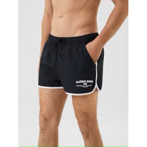 Zwembroek Bjorn Borg Men Retro Swim Shorts Black Beauty