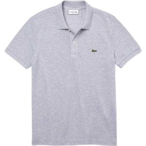 Lacoste Polo w23 silver chine ii grijs