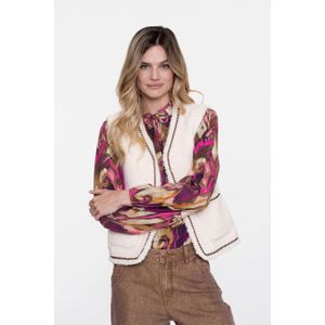 Geisha - Gilet - Off-white - 55541 19 000010 - Dames