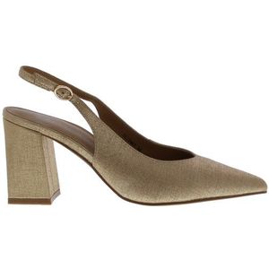 Di Lauro Alfonsa-1 Slingback - Goud - Nubuck