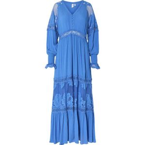 Y.A.S - Yasmiza - Lange Jurk - Kobalt Blauw