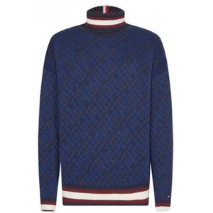 Tommy Hilfiger - Monogram Roll Neck - Coltrui - Desert Sky