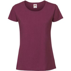Fruit of the Loom - T-shirt - Katoen - Eenvoudig - Korte Mouwen - Oeko-Tex Standaard 100