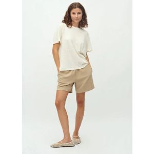 MbyM - Phillipa Short - Korte Broek - Beige - 63% Polyester, 33% Viscose, 4% Elastaan