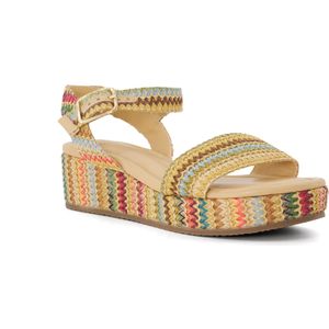 Dune - Lazer Multi - Flatform Sandalen - Multi kleur
