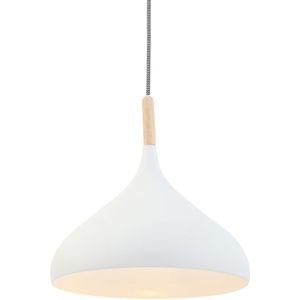 Mexlite Scandinavische bjorr hanglamp met hout
