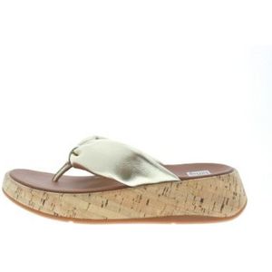 FitFlop Leather-twist flatform