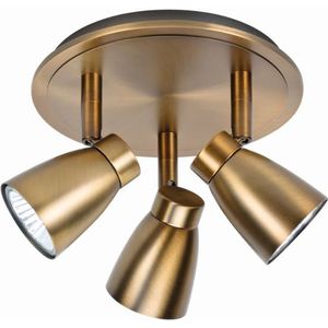 Highlight mirage plafondlamp gu10 17 x 17 x 11cm brons