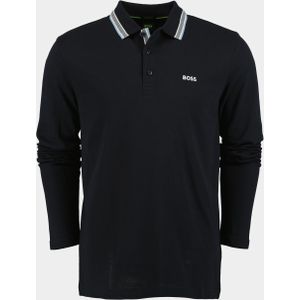 Boss Green Polo lange mouw plisy 10241663 01 50506191/416