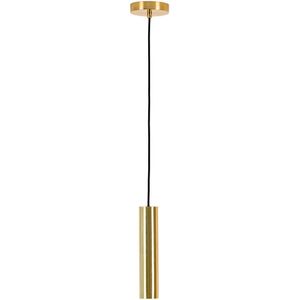 House Nordic Paris pendant lamp in brass with a 120 cm fabric cord bulb: gu10/5w led ip20