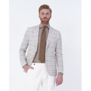 Dutch Dandies - Damon - Colbert - Lichte Paarse Kleine Ruit