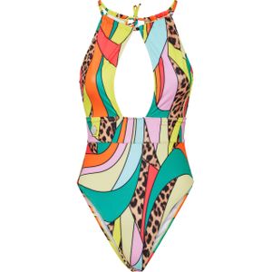 Philipp Plein - Monokini Rainbow Patchwork - Badmode - Veelkleurig - Dames