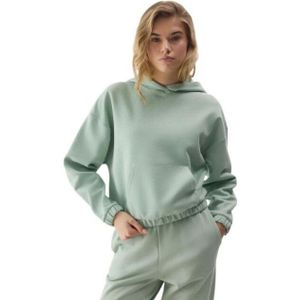 4F - wss24tswsf1057 - Hoodie - Katoen - Met Lange Mouwen - Kangoeroezak