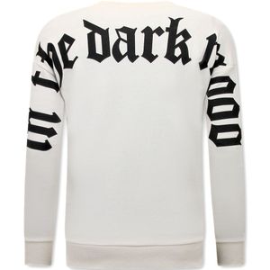 IKAO Paris Oversize sweater met tekst