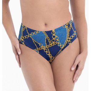 Rosa Faia Sea chains bikini slip 8795-0 312 blue denim