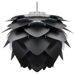 Umage Silvia medium hanglamp black met koordset zwart Ø 50 cm