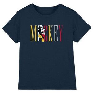 Disney Kinderen/kinderen mickey mouse multicolour naam t-shirt