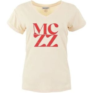 Maicazz - SP25.75.028 - T-shirt - Coconut Milk/Red