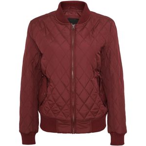 Urban Classics Dames diamond nylon gewatteerd jasje