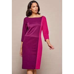 Mart Visser - Canehill - Jurk - Dark Berry - Driekwart Mouwen