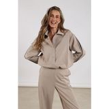 Nukus - Newport - Blouse - Taupe - Dames