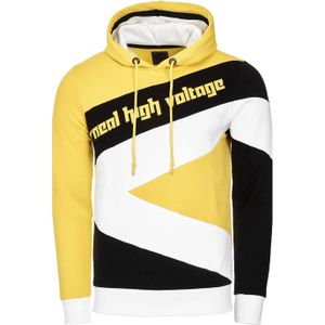 Rusty Neal - Hoodie - Normale Pasvorm - Met Contrasterende Kleurblokken