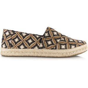 Toms alpargata rope 2.0 | geo black espadrilles dames