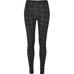 Urban Classics Dames zachte geruite legging