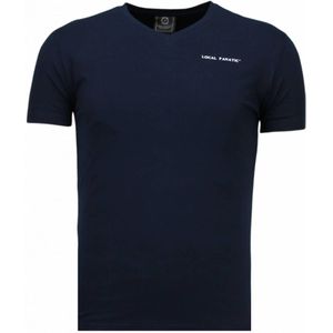 Local Fanatic Basic v neck t-shirt