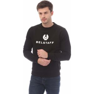 Belstaff - Signature Crewneck Sweatshirt - Zwart-Wit - Heren