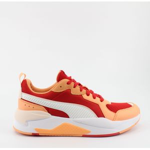 Puma - X-Ray - Lace Up Trainers - Rood Oranje - Textiel