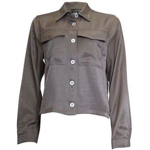 Poools Shiny jacket 433105-olive