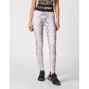 Plein Sport - Sport Leggings Python - Grijs - Dames