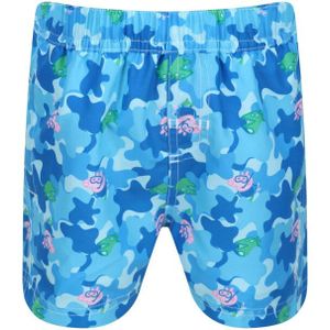 Regatta - Baby Peppa Pig Camo - Zwemshort - Multicolor - 100% Polyester, Sneldrogend, 2 Zijzakken