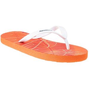 Aquawave Teenslippers padma monstera met print voor kinderen/kinderen