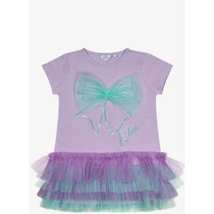 Adee - Nala - Jurk - Lila - Tulle - Strik met Pailletten
