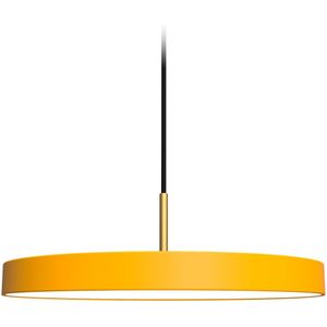 Umage Asteria medium hanglamp saffron yellow met koordset Ø 43 cm