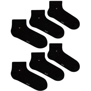 Tommy Hilfiger Effen enkelsokken heren (set van 6)