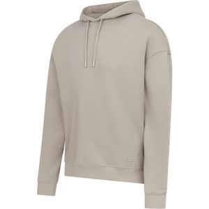 Hoodie - Sand - Mallet Loopback Graphic - Sweater
