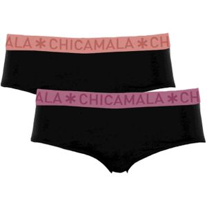 Muchachomalo Dames 2-pack hipster effen