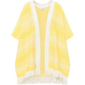 IZIA gebreide poncho mahisha