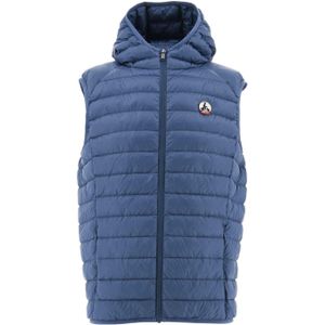 JOTT - Pat - Donzen Gilet - Blauw - Met Capuchon