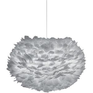 Umage Eos medium hanglamp light grey met koordset wit Ø 45 cm