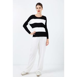 Broek - Wit - Lange Wijde Pijpen - 100% Tencel - Loose Fit