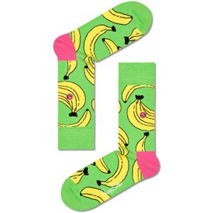Happy Socks Dames sokken met print banaan